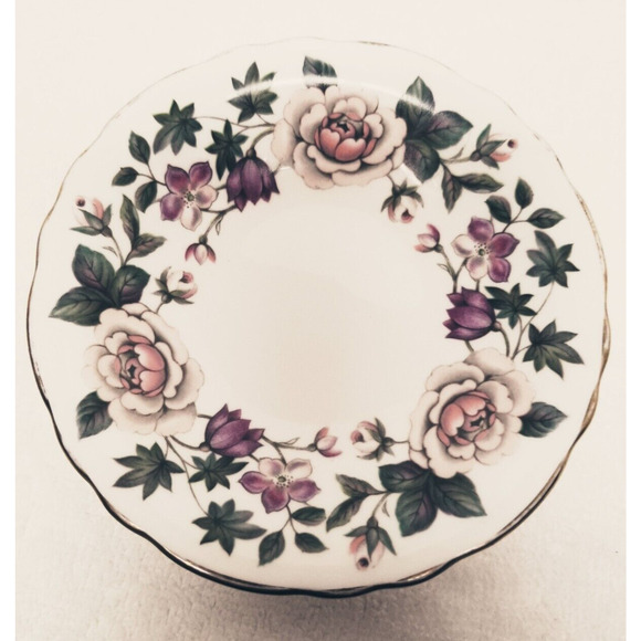 Fragrance Royal Grafton fine bone china made in England small plate item#224 - Picture 7 of 8